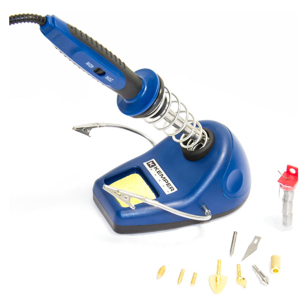 Kit Per Pirografare Con 7 Accessori E Supporto - Foto 2