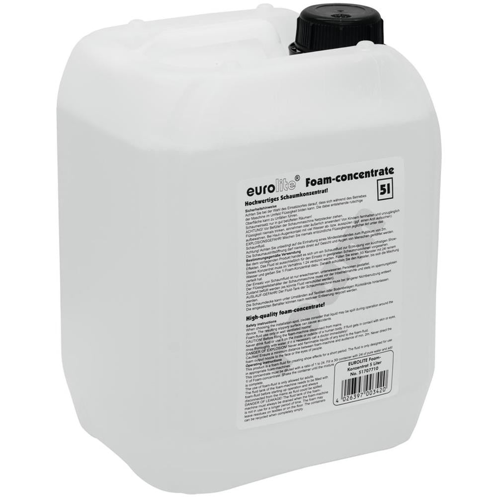 Liquido Concentrato Schiumogeno, Per Macchine Della Schiuma, 5 Litri - Foto 1