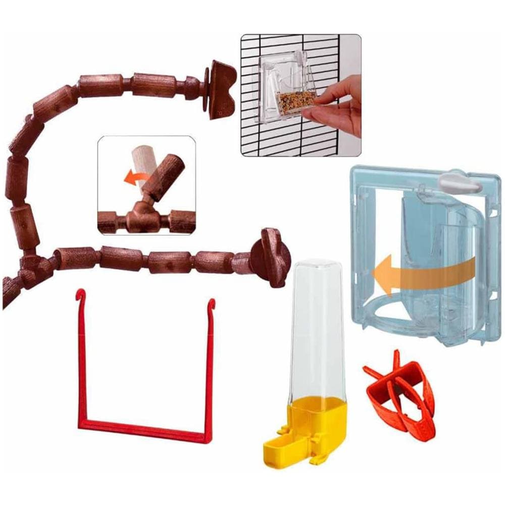 Gabbia Per Uccelli Giulietta 6 81x41x64 Cm 52067217 - Foto 2