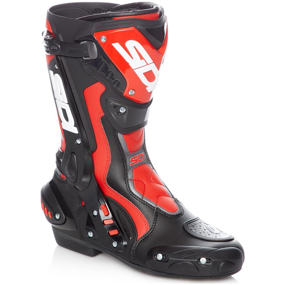 Stivali Moto St Nero Rosso (eu 45 / Us 11, Rosso) - Foto 1