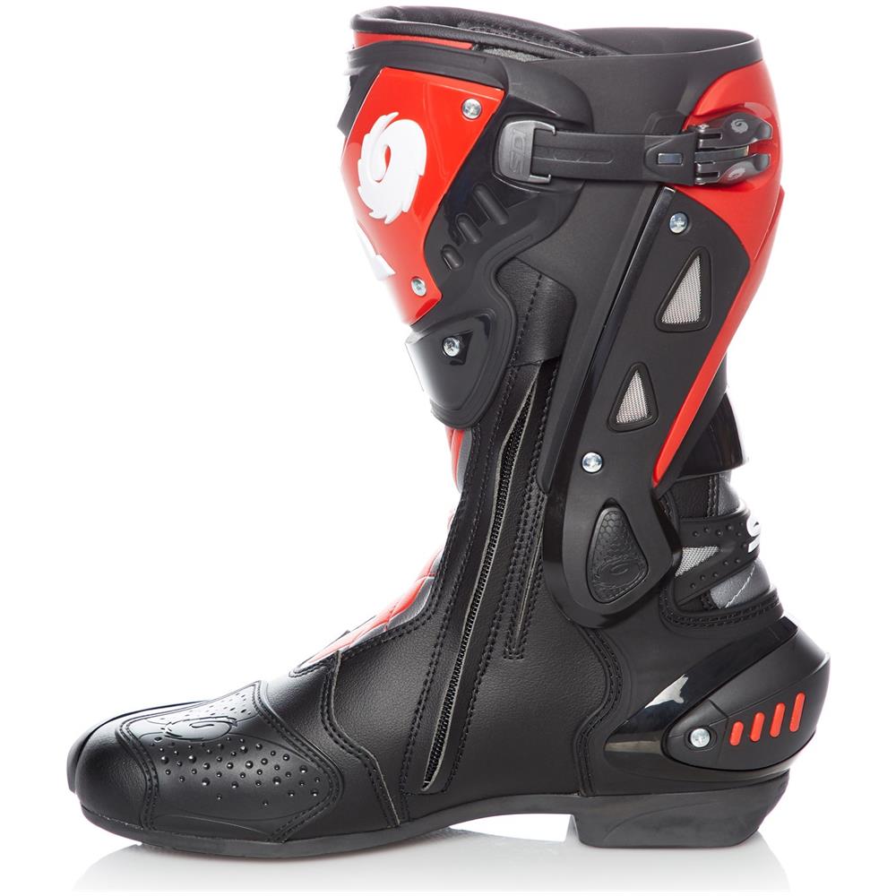 Stivali Moto St Nero Rosso (eu 45 / Us 11, Rosso) - Foto 4