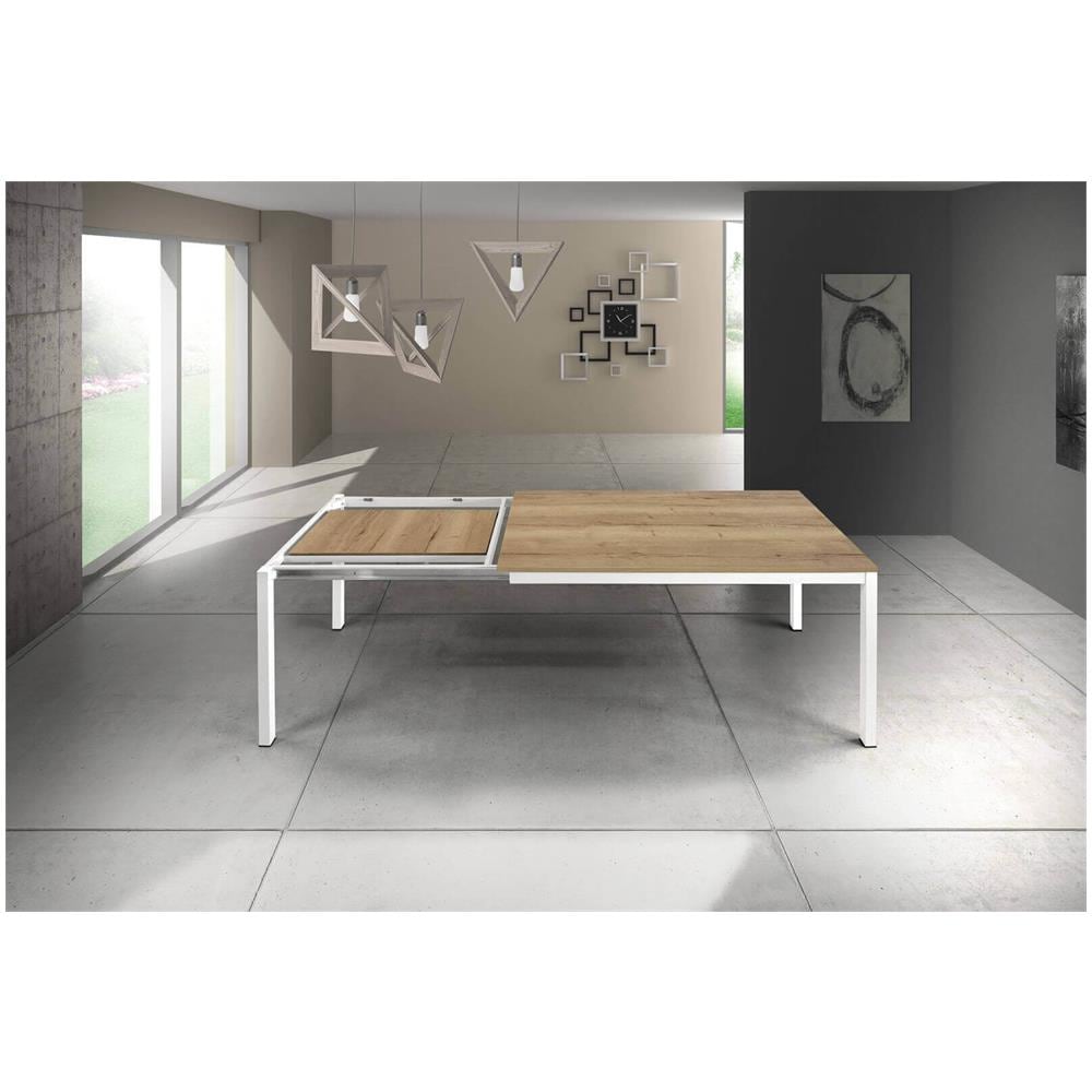 Benson - Tavolo Da Pranzo Moderno In Rovere Nodato - Foto 3