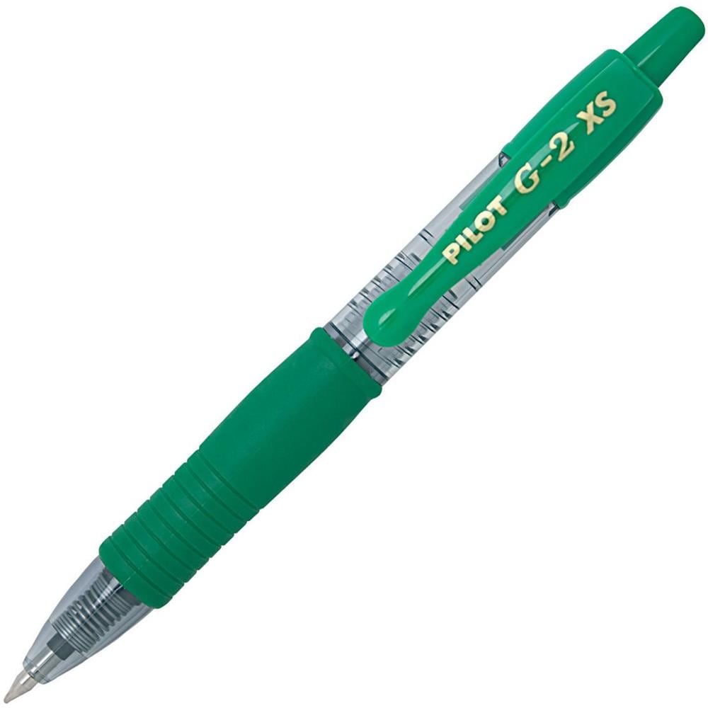 G2 Pixie - Mini Penna Rollerball Ad Inchiostro Gel, Punta Retrattile, 0,7 Mm, Confezione Da 12, Colore: Verde - Foto 1