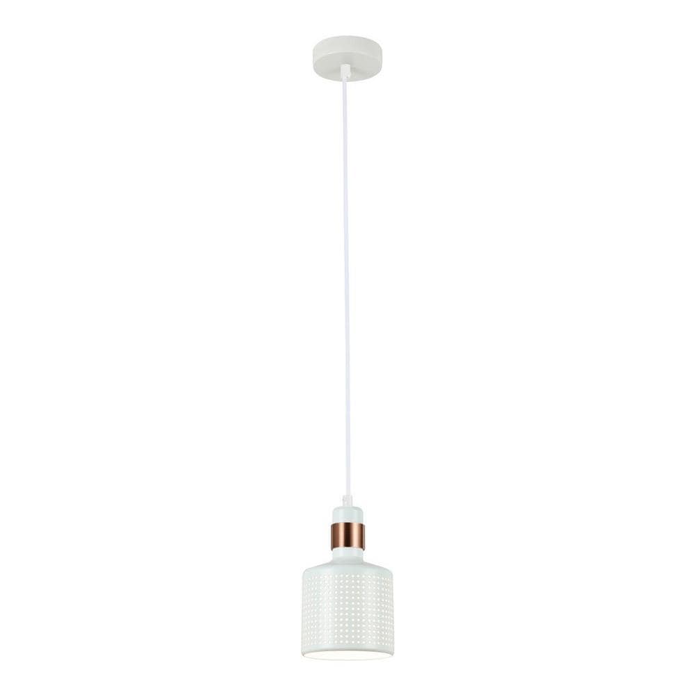 Sospensione Moderna A Sospensione Bianca 1 Luce, E27 - Foto 1