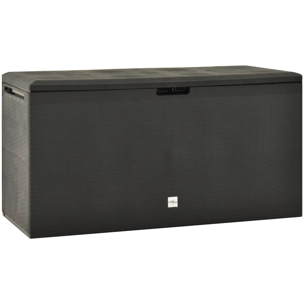 Baule da Giardino Antracite 114x47x60 cm - Foto 1