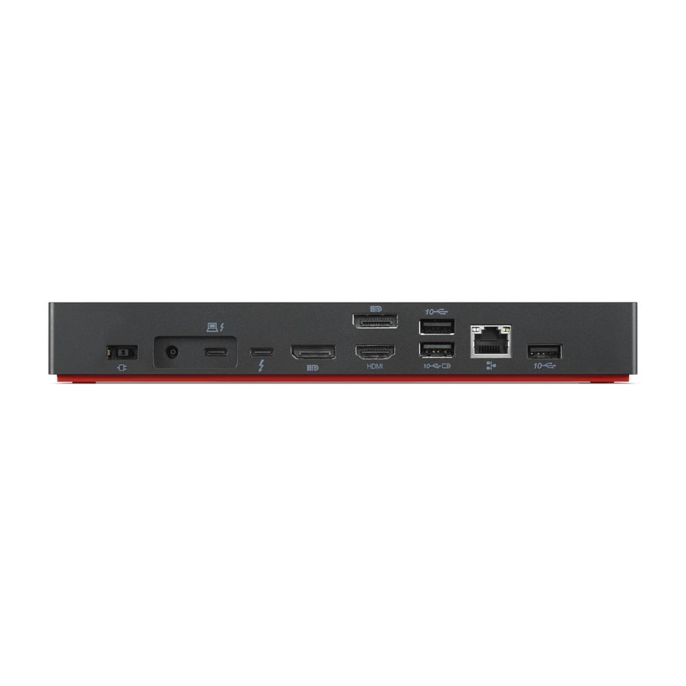 Replicatore di Porte e Docking Station per Notebook ThinkPad Thunderbolt 4 Cablato 5x USB 3.2 / Thunderbolt 4 - Nero / Rosso - Foto 6