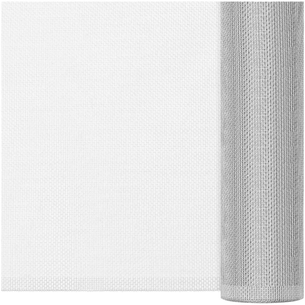 Zanzariera in Alluminio 100x2000 cm Argento - Foto 1