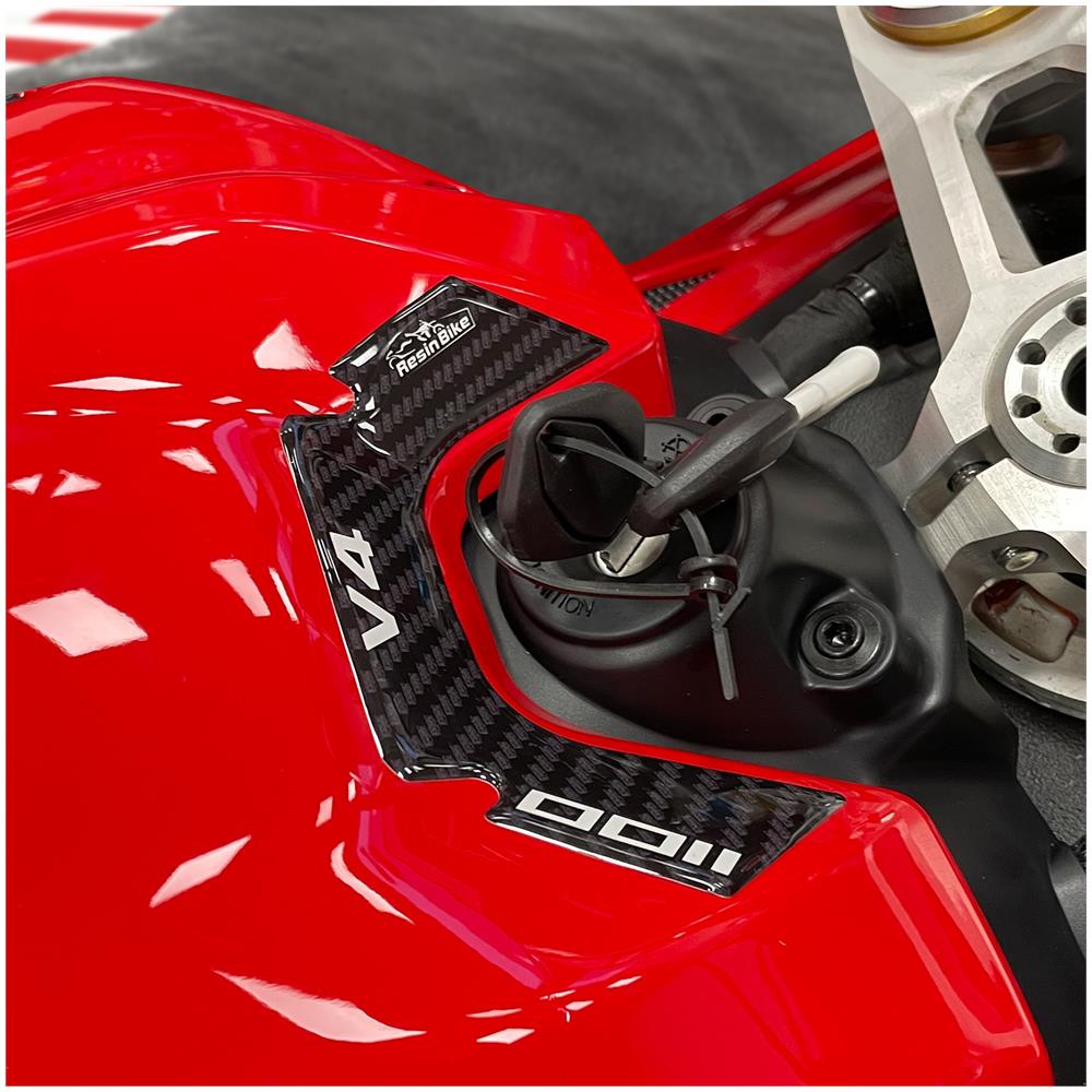 Adesivo 3d Protezione Zona Chiave Compatibile Con Panigale V4 E V4s 2022 - Foto 1