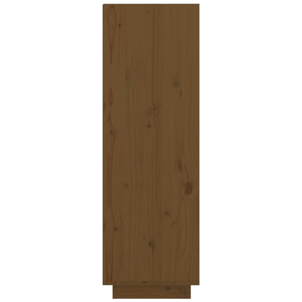 Scarpiera Miele 30x34x105 cm in Legno Massello di Pino - Foto 9