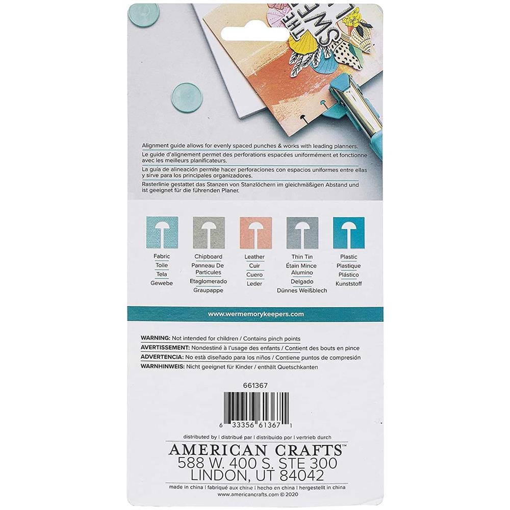 Punzone Per Dischi Di Rilegatura + 54 Anelli Di Rilegatura - Foto 1