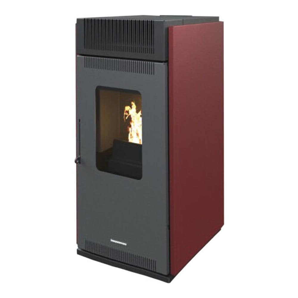 Stufa A Pellet Anita 10 Kw Colore Bordeaux - Foto 1