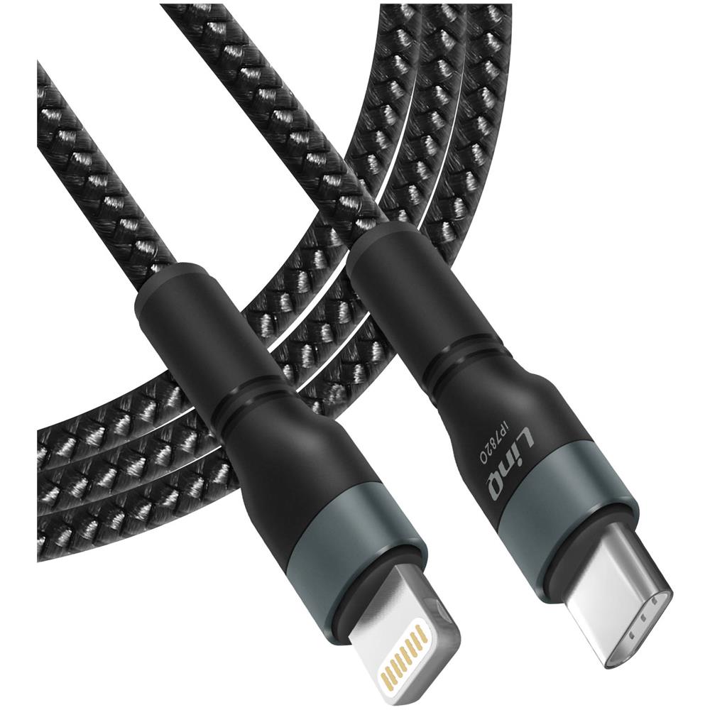 Cavo Da Usb-c A Lightning Power Delivery 27w Carica Rapida 2 Metri Nero - Foto 1
