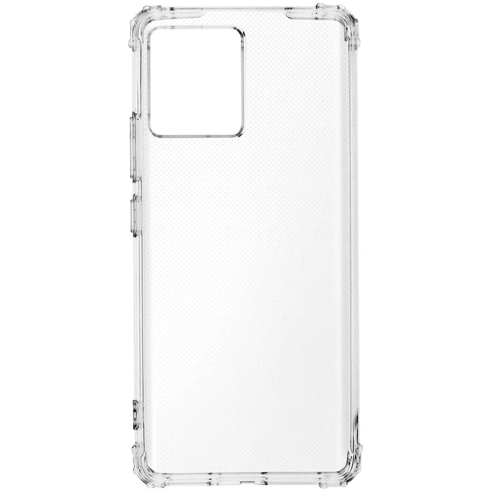 Cover Per Motorola Moto G72 Silicone Flessibile Angoli Rinforzati Trasparente - Foto 1