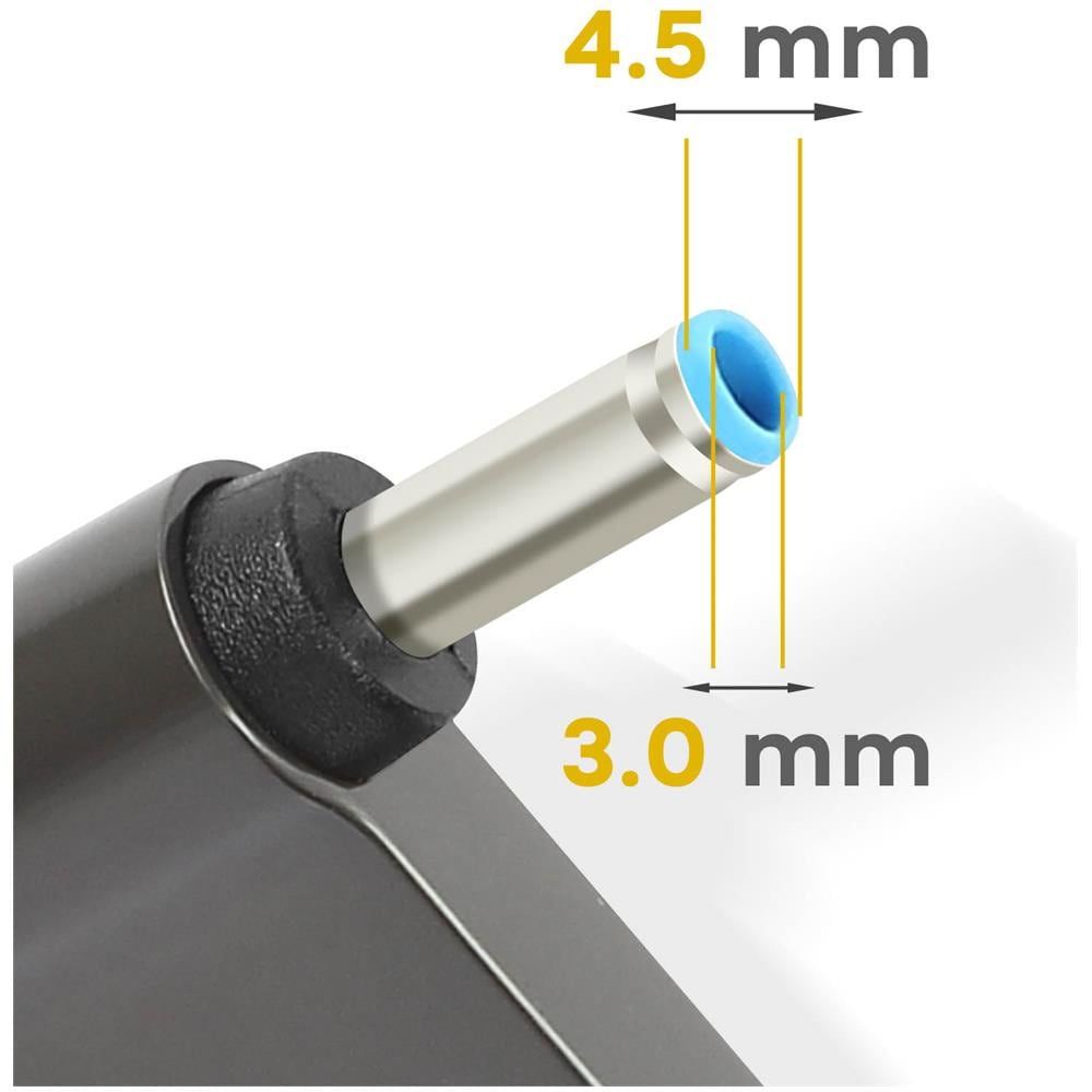 Adattatore Di Ricarica Usb-c 100w Verso Dc 4,5 X 3,0 Mm Per Computer Hp - Foto 2