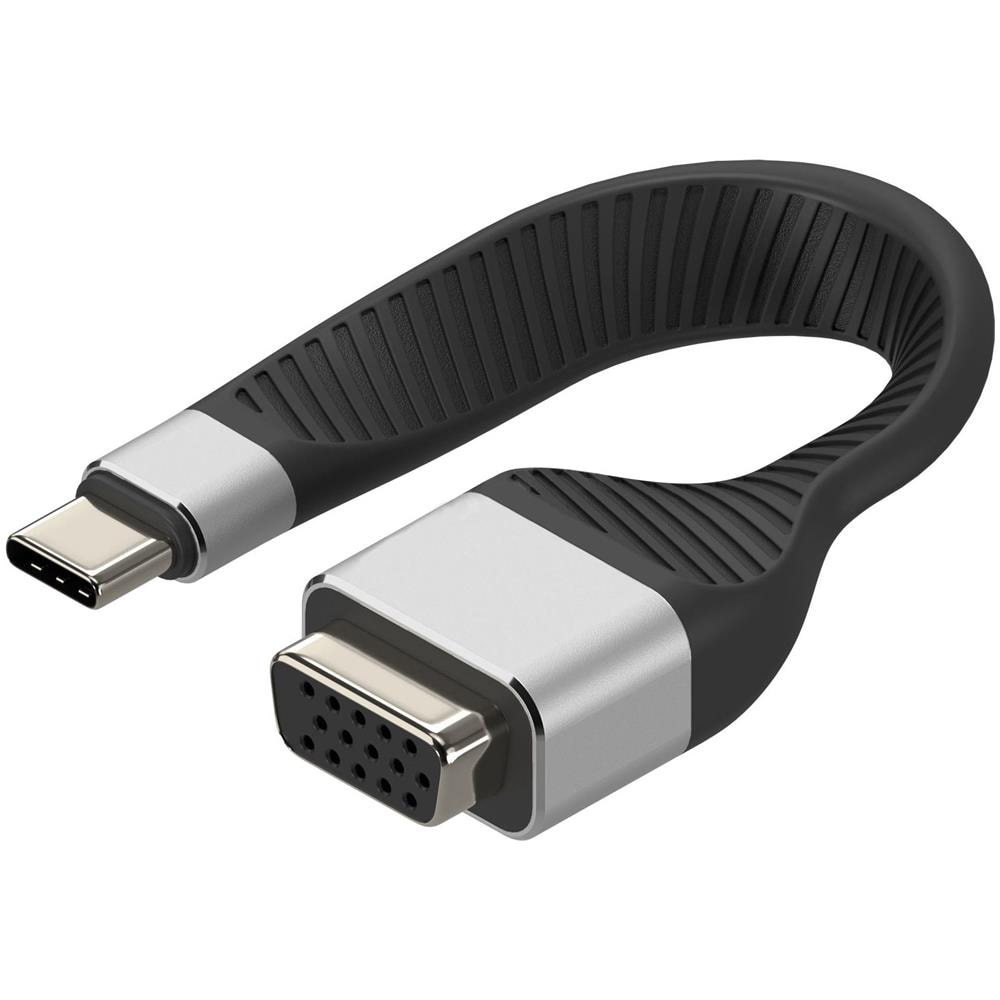 Cavo Corto Piatto Usb-c Maschio A Vga Femmina Fpc 11,95 Cm - Foto 1