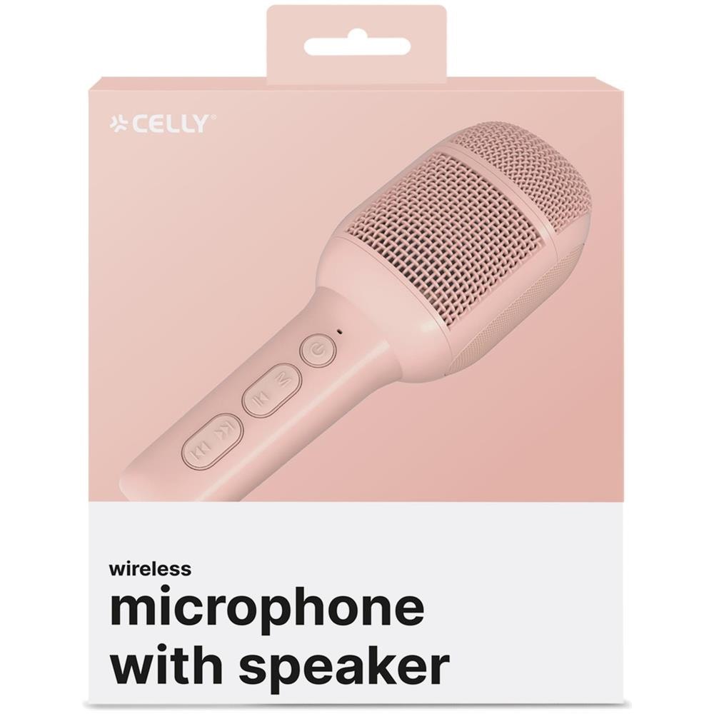 KIDSFESTIVAL2PK microfono Rosa Microfono per karaoke - Foto 2