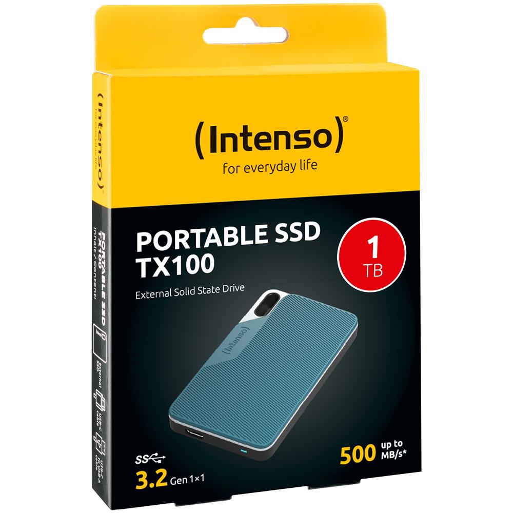 SSD Esterno TX100 da 1 TB Portatile Super Speed USB 3.2 Gen 1x1 (5 Gbps), fino a 500 MB /s - Foto 2