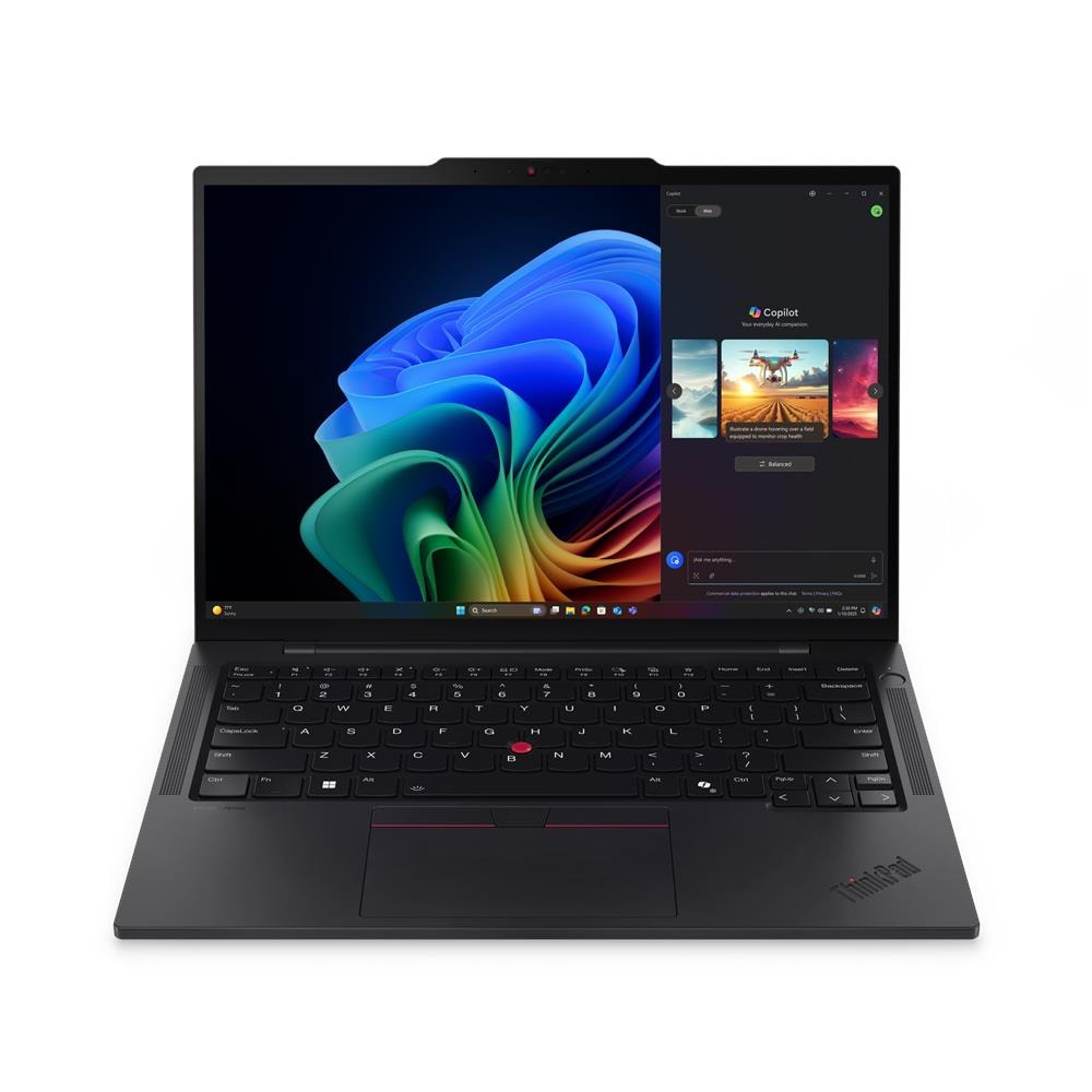 Notebook ThinkPad T14s Gen 6 (Intel) Copilot+ PC Intel Core Ultra 7 258V Monitor 14" WUXGA RAM 32 GB LPDDR5x-SDRAM 1 TB SSD Wi-Fi 7 Windows 11 Pro - Foto 1