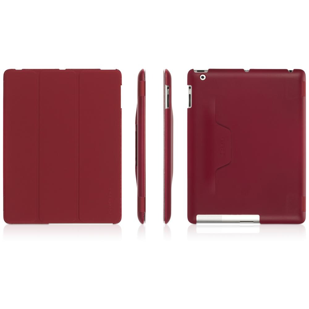 Griffin - Intellicase per iPad 2 e nuovo iPad 3 - Dark Red - Foto 1