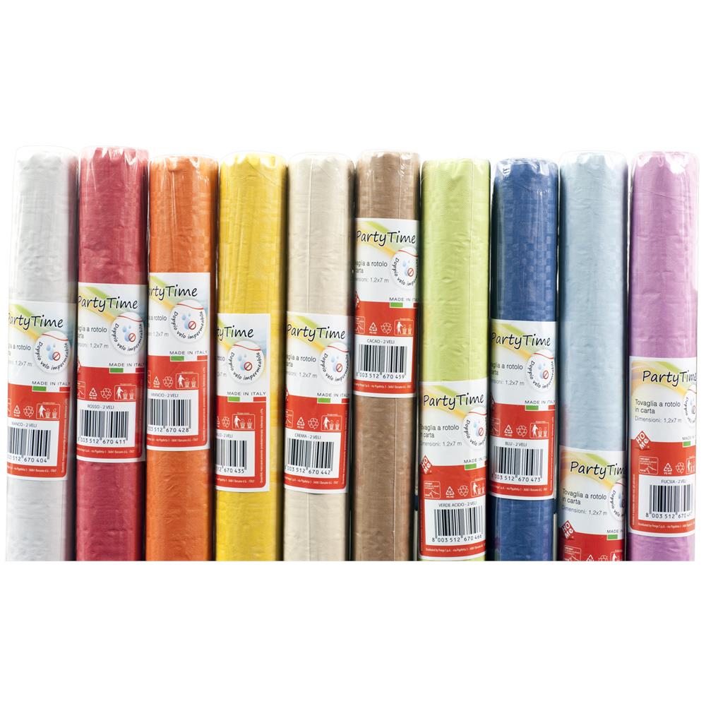 Tovaglia in Carta da 7 Metri Azzurro - Foto 1