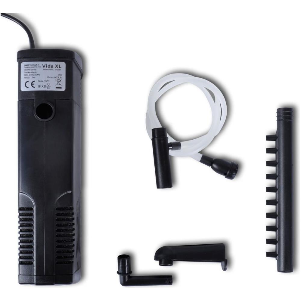 Filtro Pompa Per Acquario A Carbone Attivo 600l / h - Foto 11