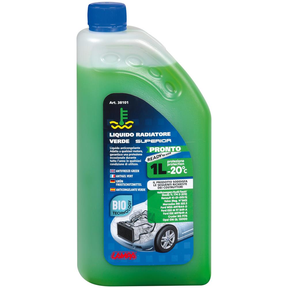 Superior-verde, Liquido Antigelo Radiatore (-20 c) - 1 L - Foto 1