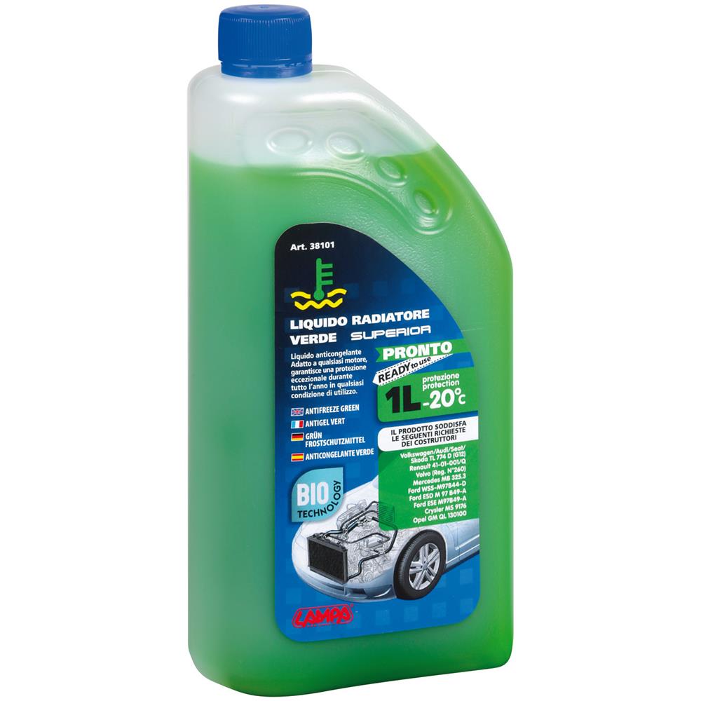 Superior-verde, Liquido Antigelo Radiatore (-20 c) - 1 L - Foto 2