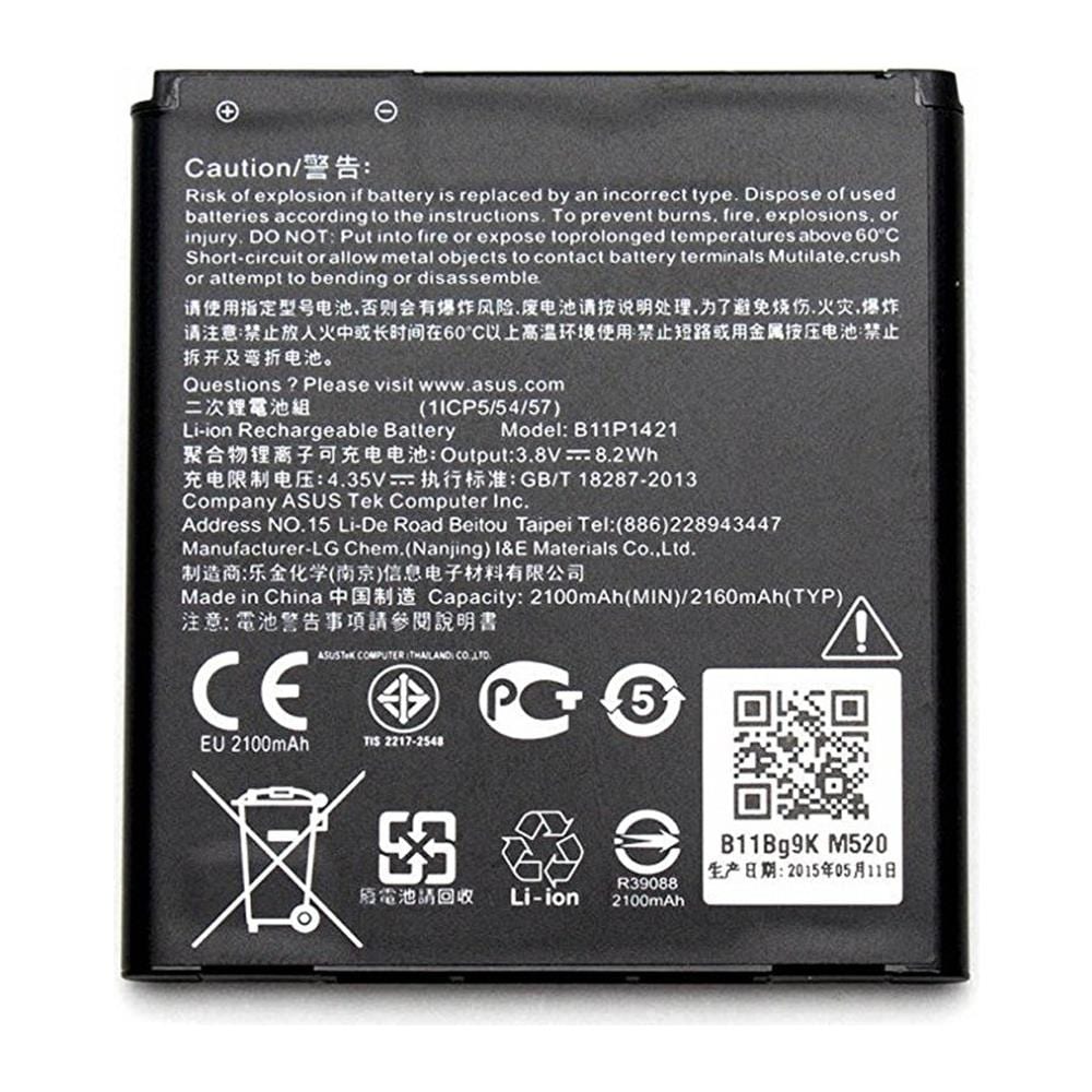 Batteria Pila Nuova Originale B11p1421 2100mah Per Zenfone C Z007 Zc451cg - Foto 2