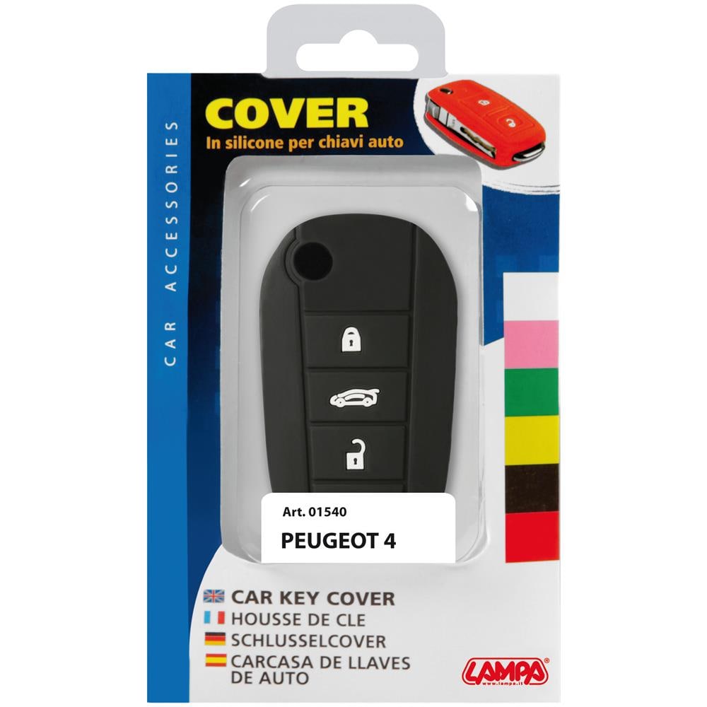 01540 Cover Per Chiavi Auto Confsingola Peugeot 4 - Foto 2