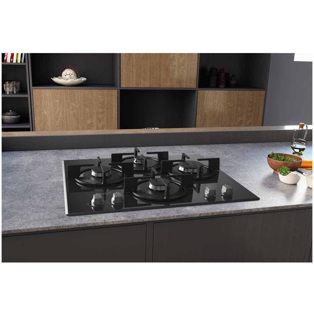 Piano Cottura HAGD 61S / MR a Gas 4 Fuochi Gas Colore Specchio - Foto 3