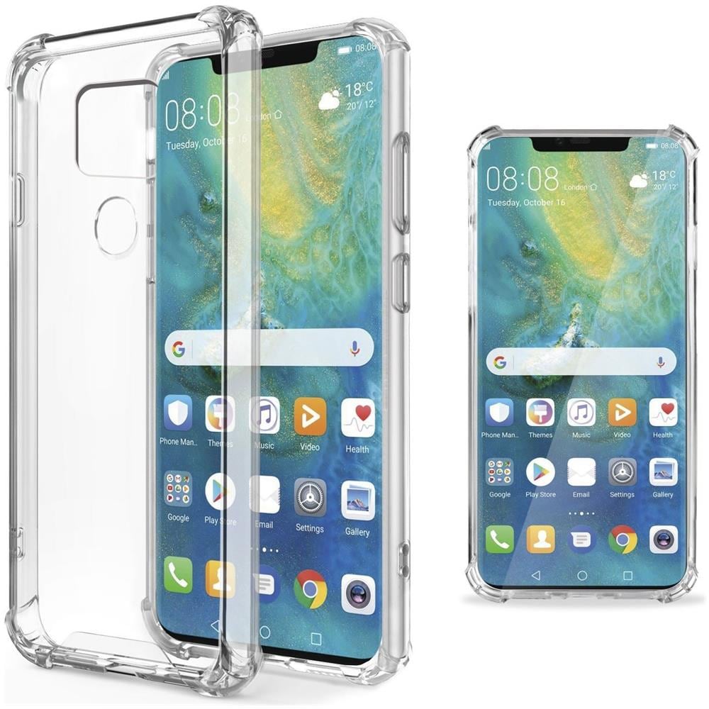 Cover Silicone Trasparente Per Huawei Mate 20 - Custodia Antiurto, Crystal Clear Case, Tpu Morbido - Foto 1