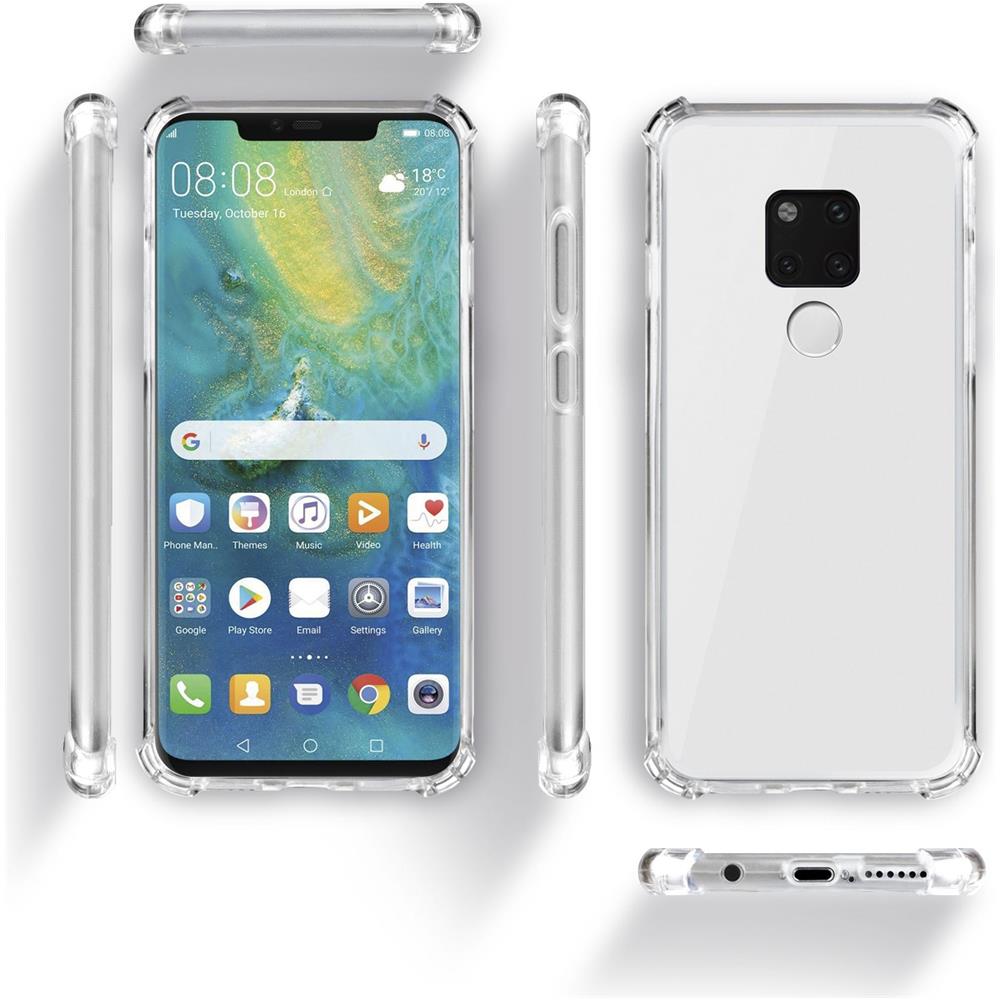 Cover Silicone Trasparente Per Huawei Mate 20 - Custodia Antiurto, Crystal Clear Case, Tpu Morbido - Foto 6