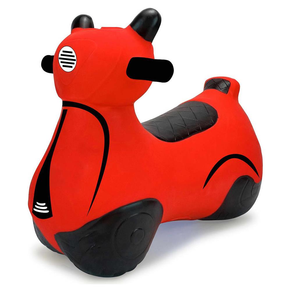 Scooter A Rimbalzo Con Pompa Rosso - Foto 1