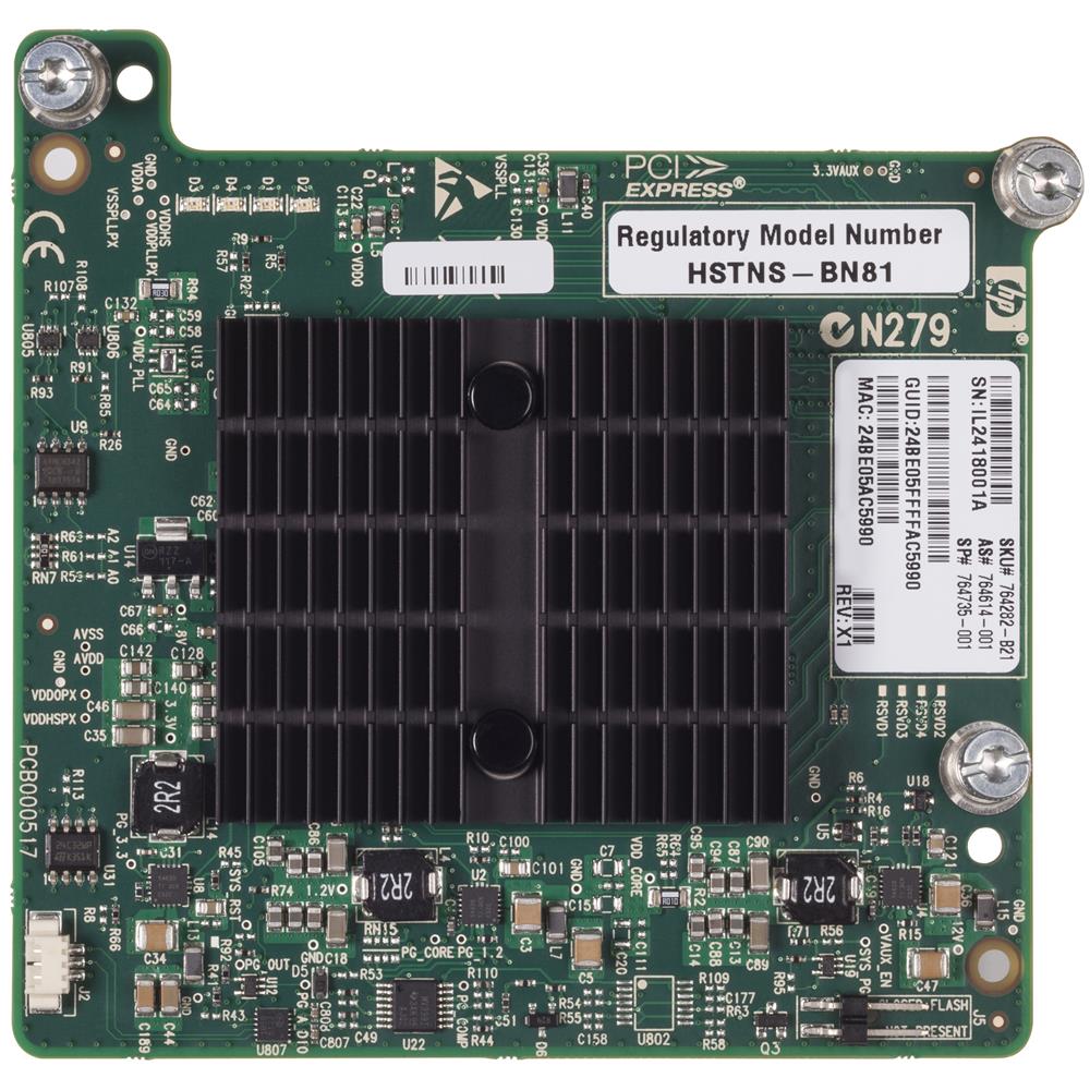 InfiniBand QDR / Ethernet 10Gb 2-port 544+M Adapter - Foto 1