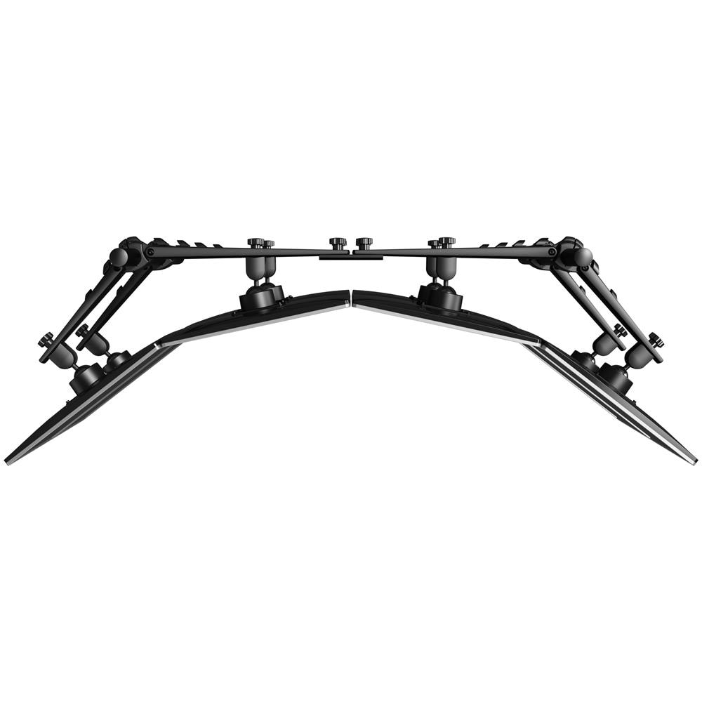 Viewmaster Sistema Multi-monitor - Scrivania 833 Colore Nero - Foto 4