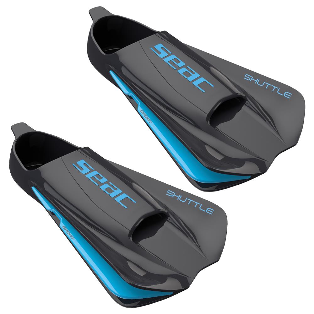 Pinne Shuttle Sport Nero / azzurro 43/44 Nero / azzurro - Foto 1