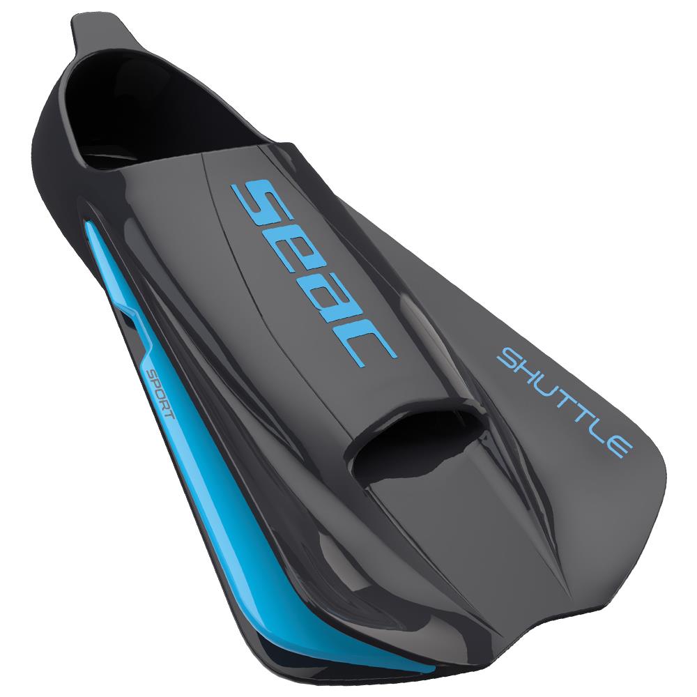 Pinne Shuttle Sport Nero / azzurro 43/44 Nero / azzurro - Foto 2