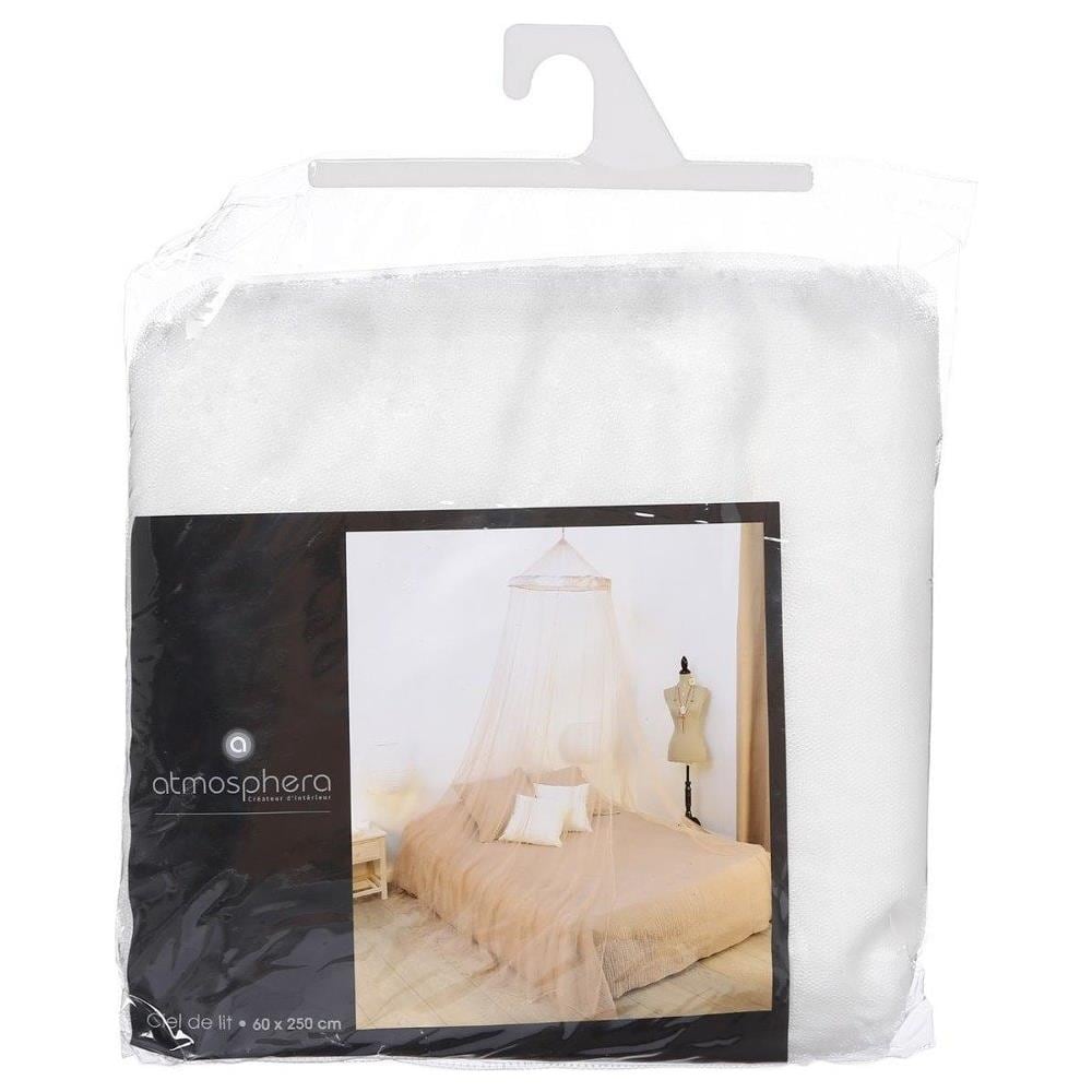 Sky Zanzariera A Baldacchino Sopra Letto - Bianco, 60 X 250 Cm - Foto 4