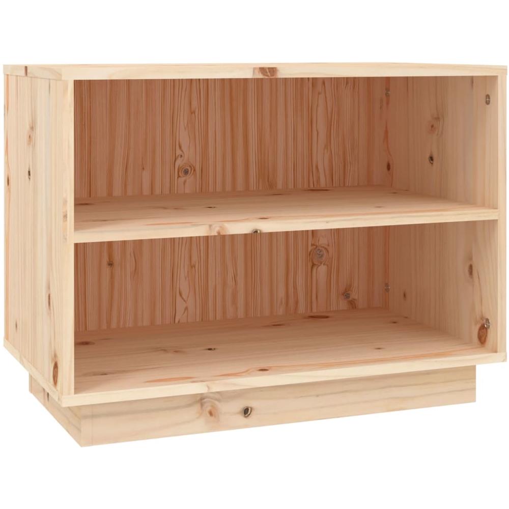 Scarpiera 60x34x45 Cm In Legno Massello Di Pino - Foto 1