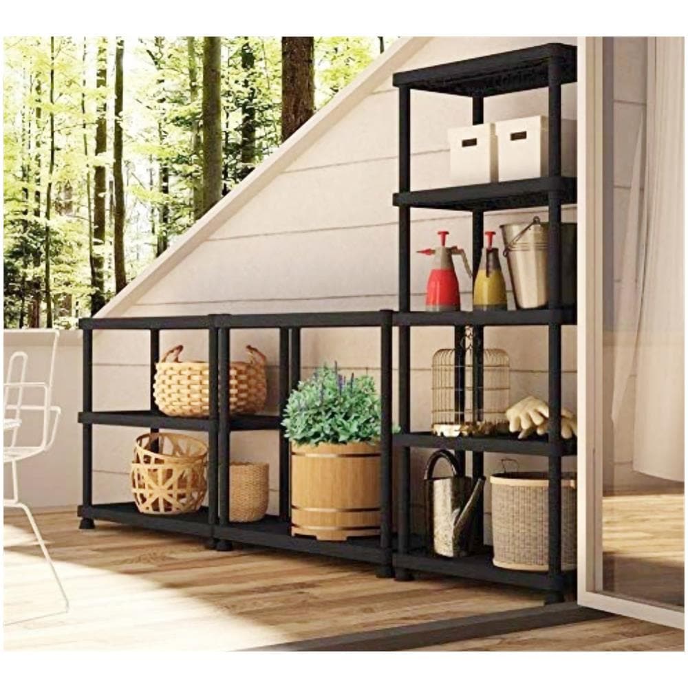 Scaffale Metallico 5 Ripiani 180x80x40cm - Zincato, Portata 175kg Per Ripiano, Per Garage E Officina - Foto 5