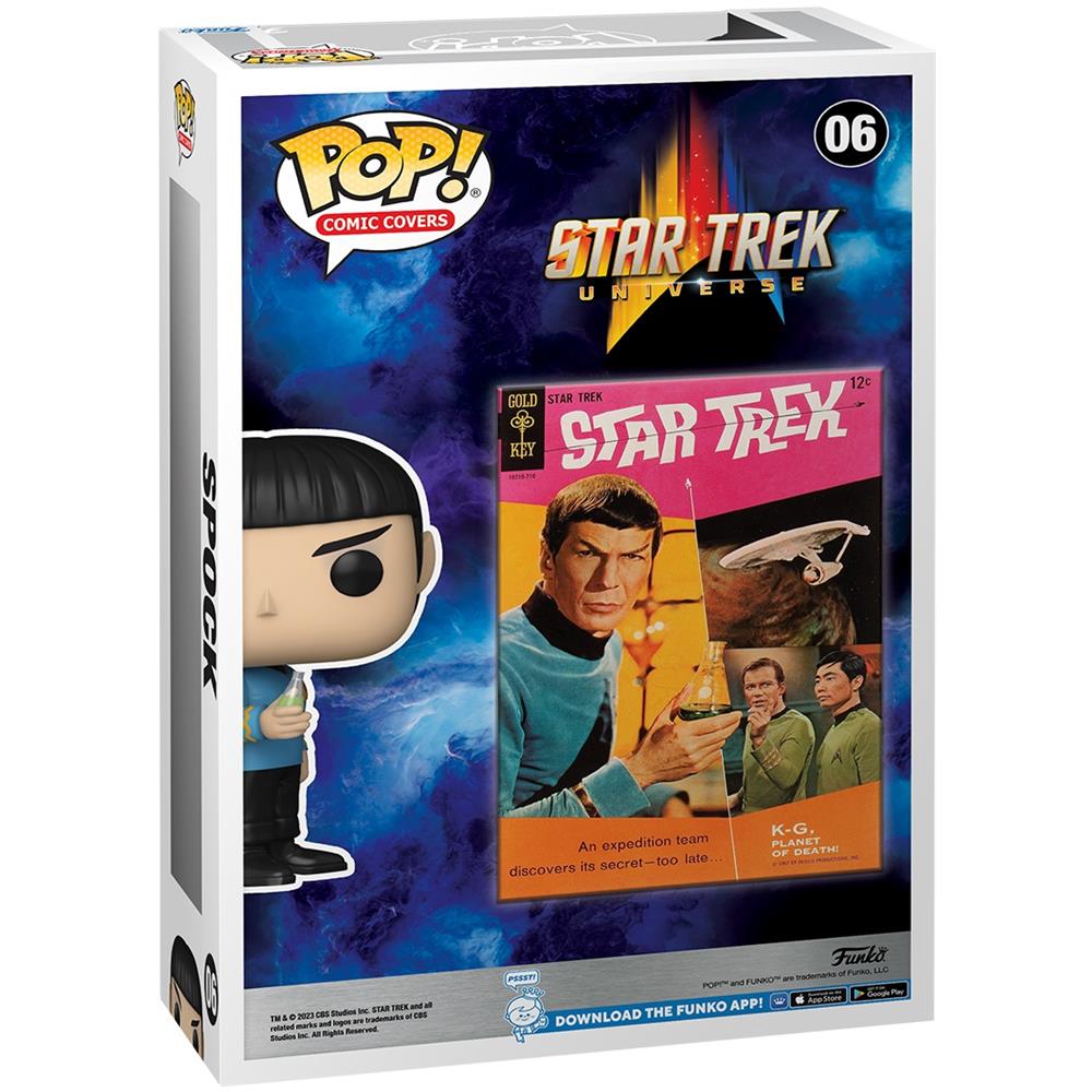 Comic Cover Pop! Star Trek #1 Vinyl Figure Spock - Foto 2