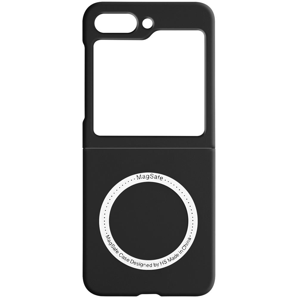 Cover Magsafe Per Samsung Galaxy Z Flip5 Rigida Design Sottile Nera - Foto 1