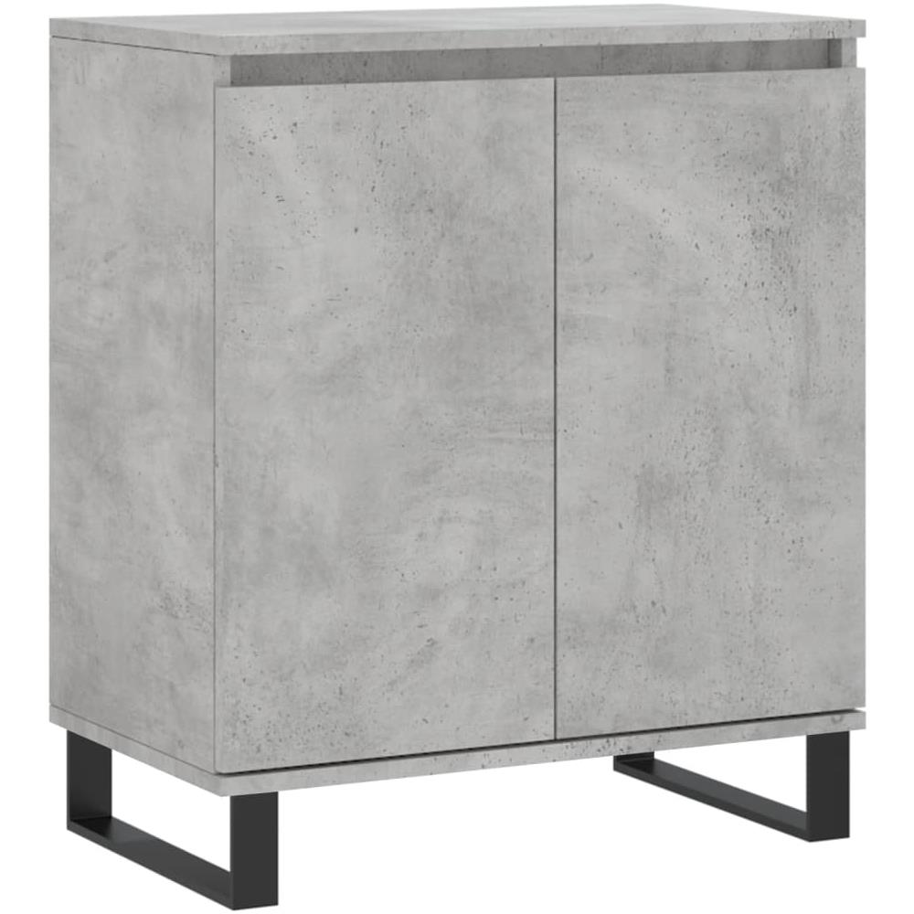 Credenza Grigio Cemento 60x35x70 Cm In Legno Multistrato - Foto 2