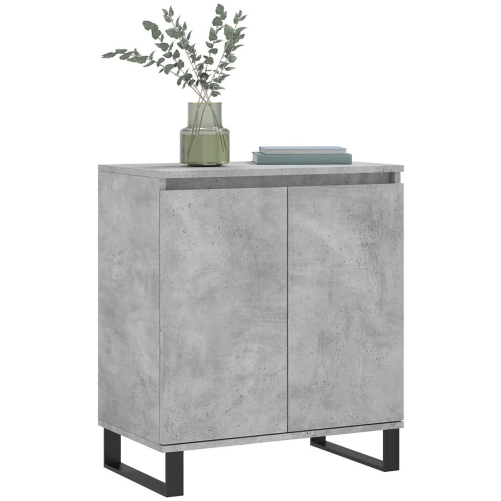 Credenza Grigio Cemento 60x35x70 Cm In Legno Multistrato - Foto 3