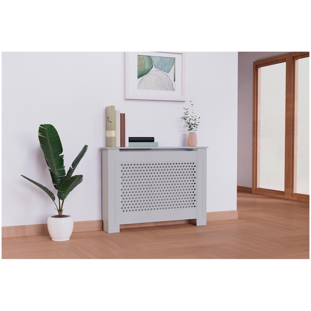 Copri Radiatore In Legno Windsor Grigio - 172 Cm - - Foto 2