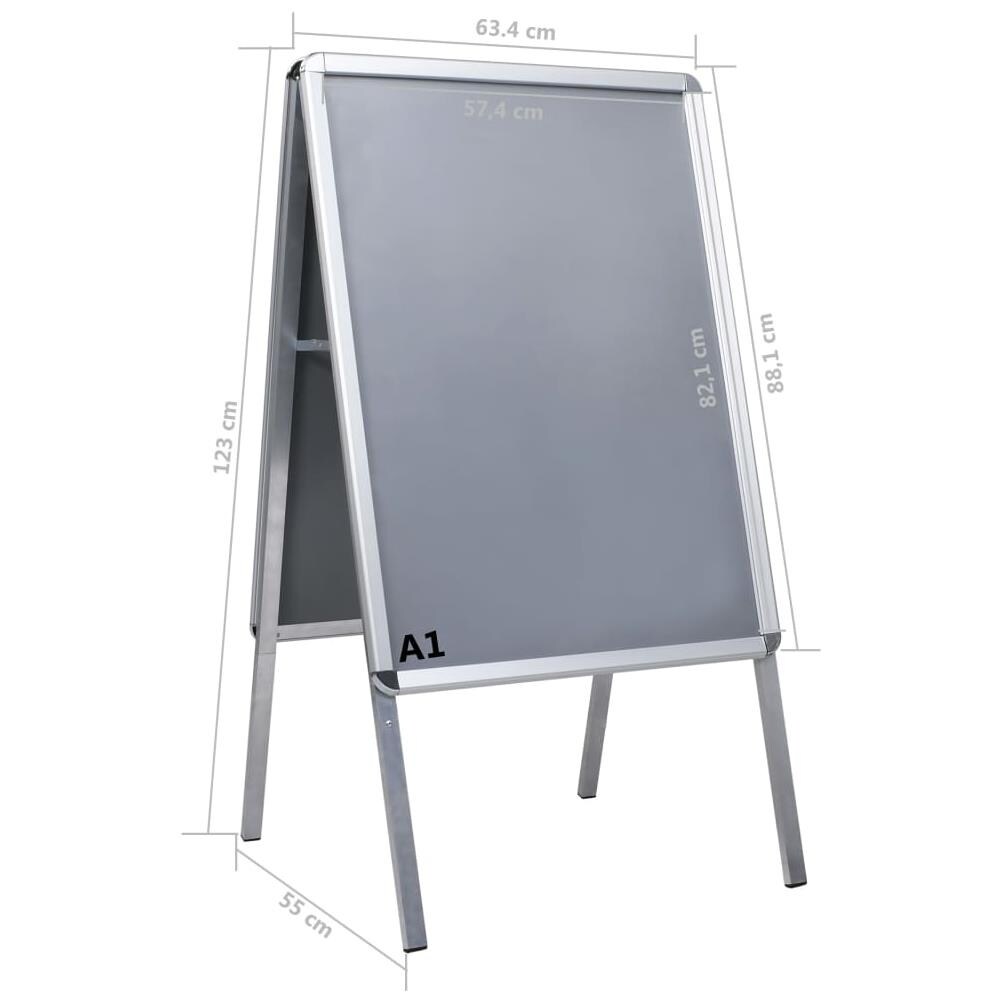 Supporto Per Poster Clienti A1 In Alluminio - Foto 8