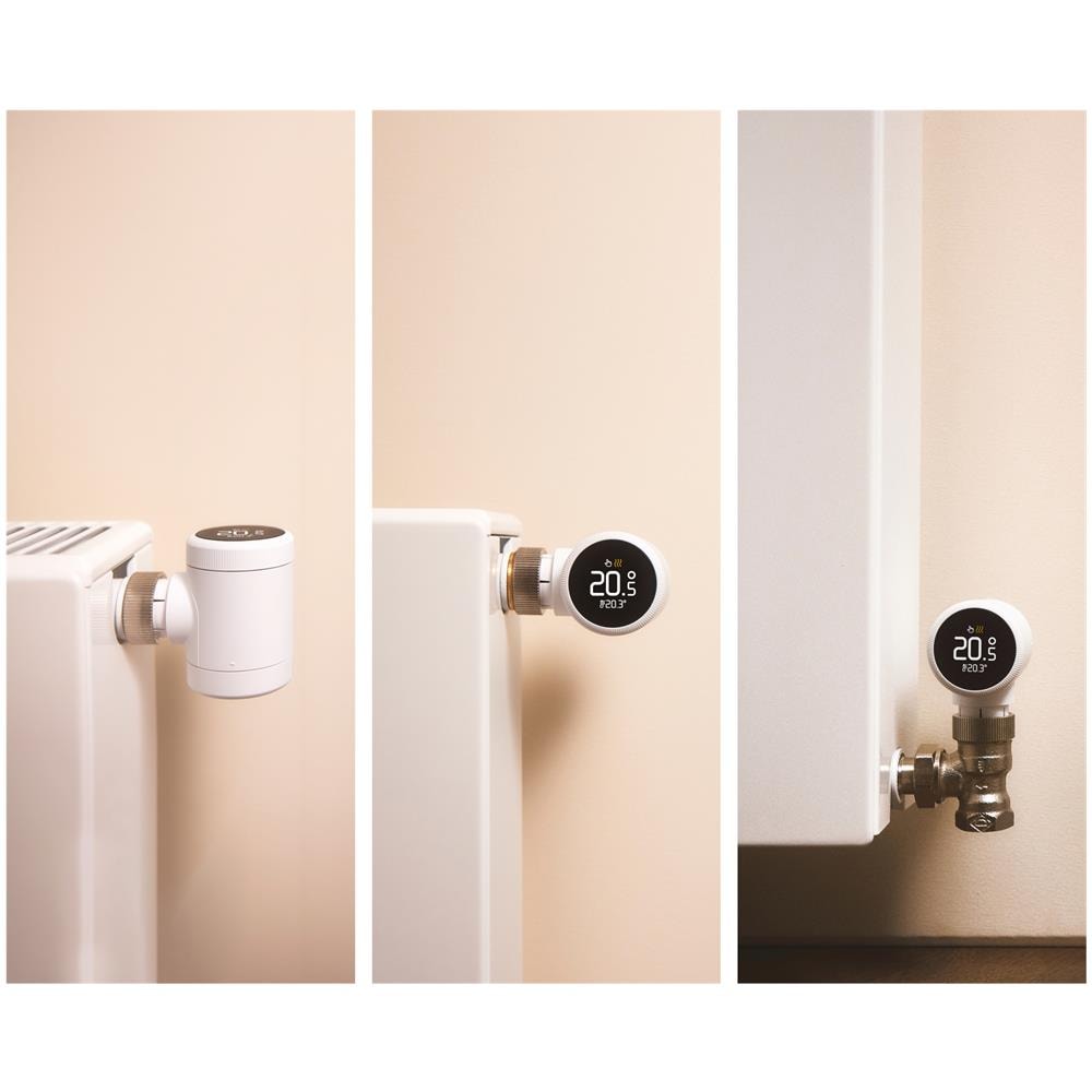 Testa Termostatica Intelligente X - Quattro Pack, Bianco, Digitale, Batteria - Foto 18