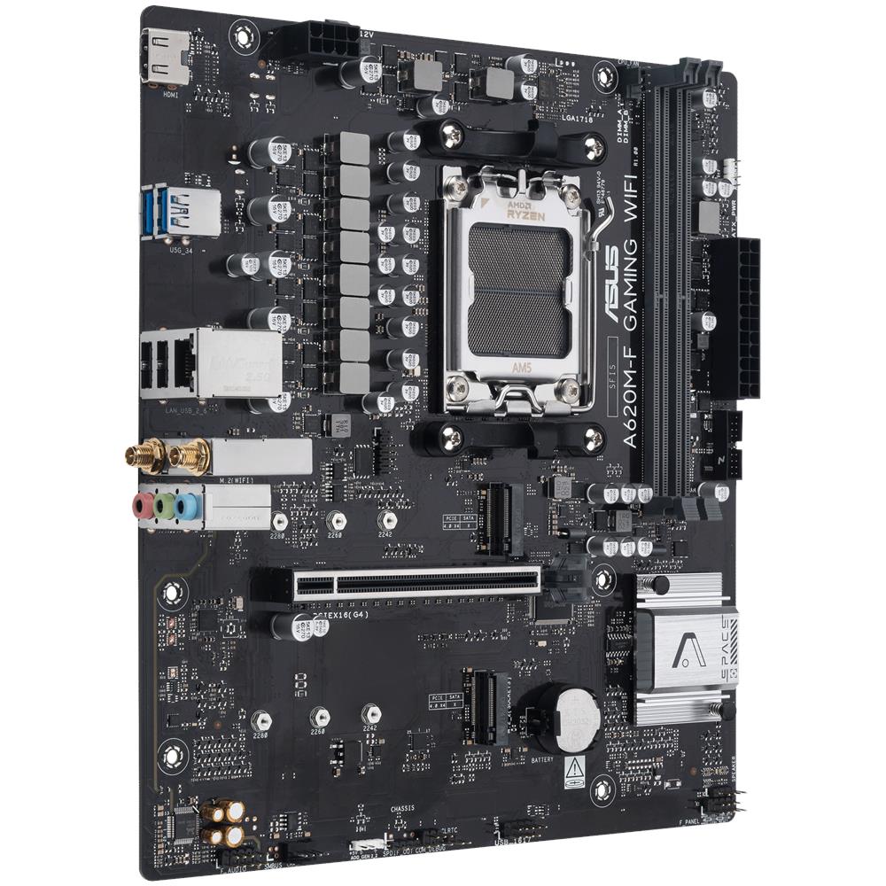 A620M-F GAMING WIFI AMD A620 Socket AM5 micro ATX - Foto 2
