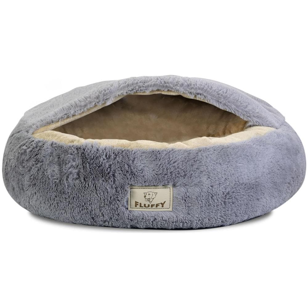 Letto per cani FLUFFY 50 cm personalizzabile grigio chiaro impermeabile - Foto 2
