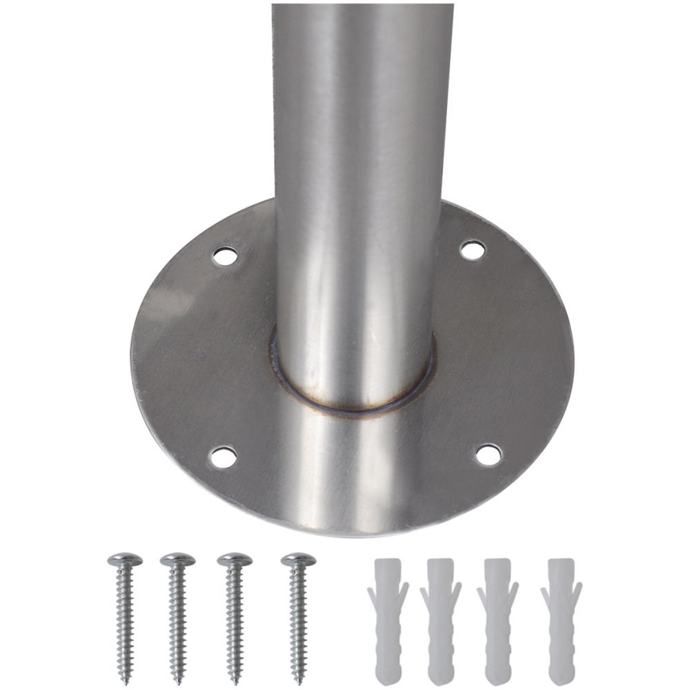 Casetta Della Posta Doppia Con Supporto In Acciaio Inox - Foto 6